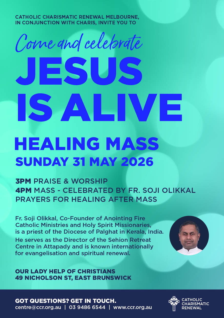 Healing Mass - 31 May 2026