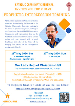 VIC CCR PropheticIntercession